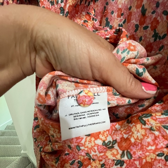 Faithfull the Brand Pink Floral Anka Jumpsuit - Picture 10 of 11